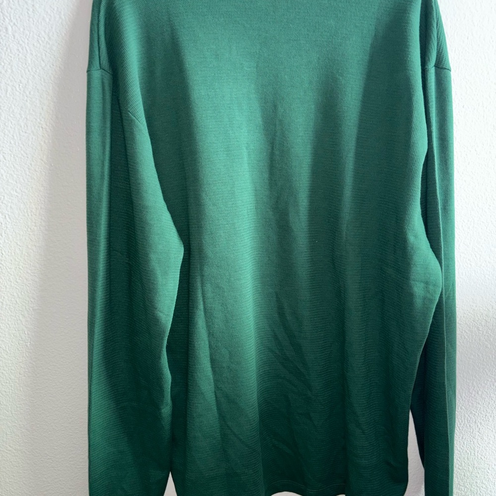Lacoste Green Crewneck sleepwear XL NWT - Picture 5 of 5